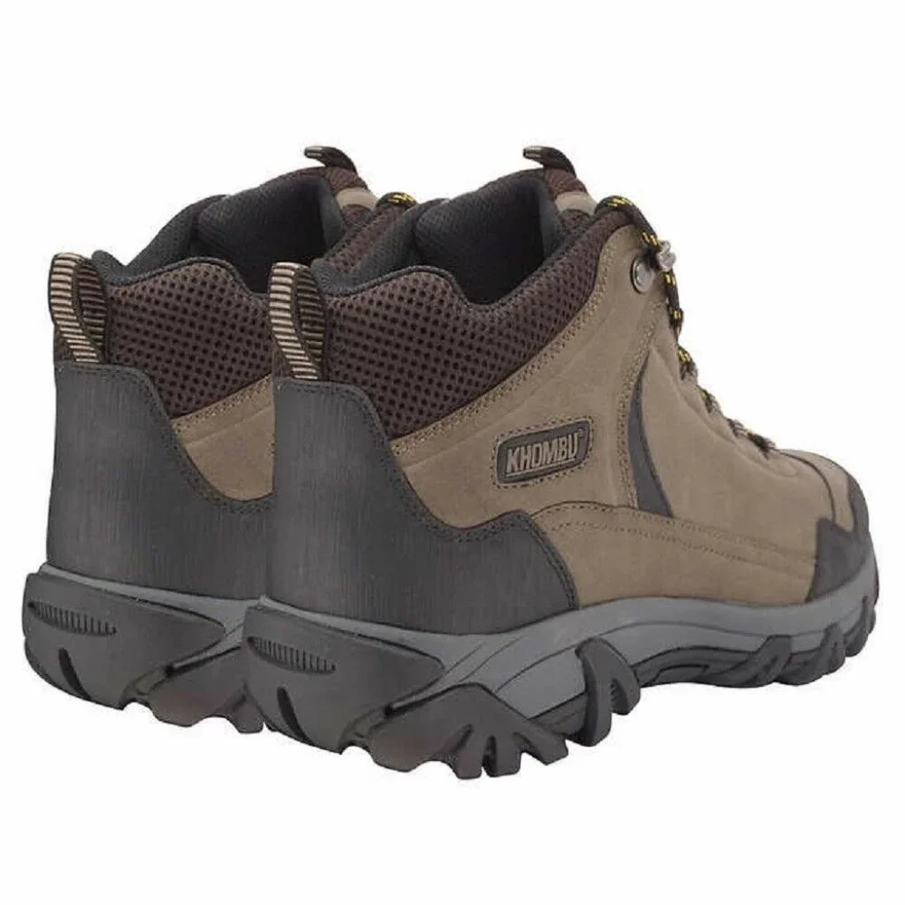 KHOMBU Men's Oliver Hiker Boots in Brown, 10